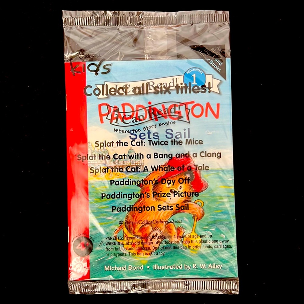 Paddington Sets Sail Book I Can Read! Beginning Reading 1 Chick-fil-A Kids NEW